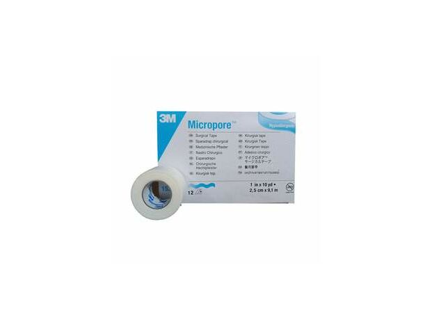 3M Micropore Paper Surgical Tape, Individual Pack