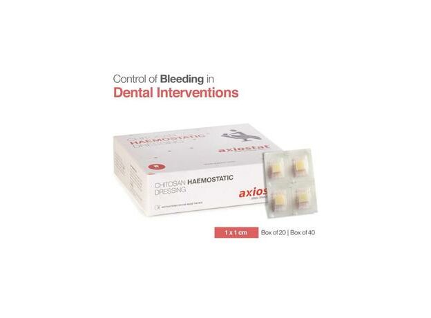 Axiostat D11 Dental Haemostatic Dressing (Pack of 20)