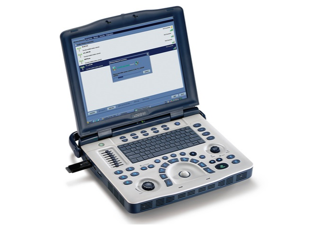 GE Healthcare LOGIQ V2 Portable Ultrasound Machine