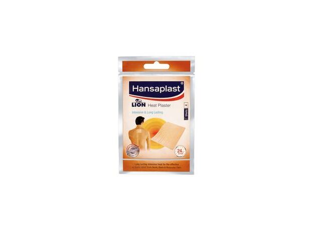Hansaplast Lion Capsicum Heat Plaster - Pack of 4