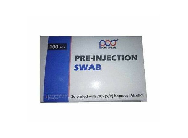 POCT Pre-Injection Swab