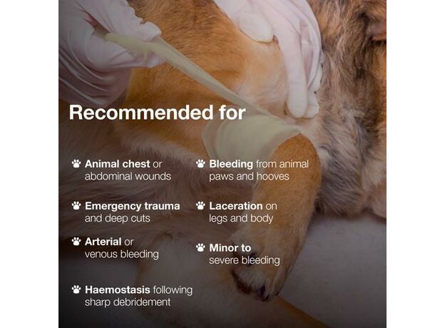 SureKlot Stop Bleeding Veterinary Dressing - SK44