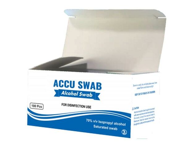SPM Medicare Accu Swab Alcohol Swab - Box of 100