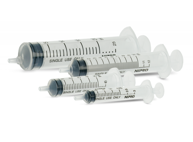 Nipro 2.5ml Syringe Without Needle, Box Of 100