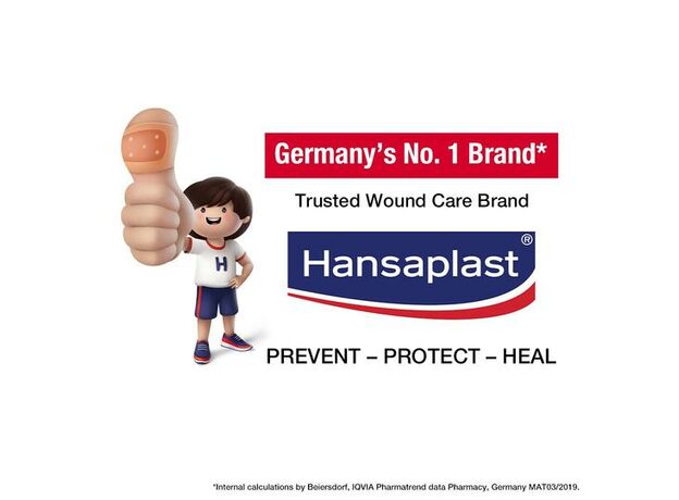 Hansaplast Medicated Patch Dressing - Pack of 50