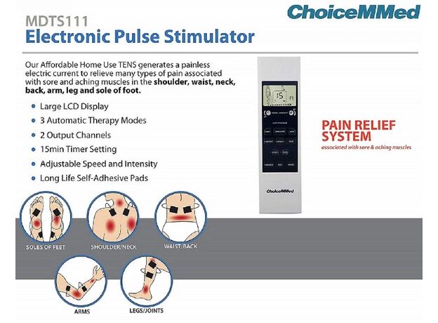 ChoiceMMed MDTS111 Electronic Pulse Stimulator