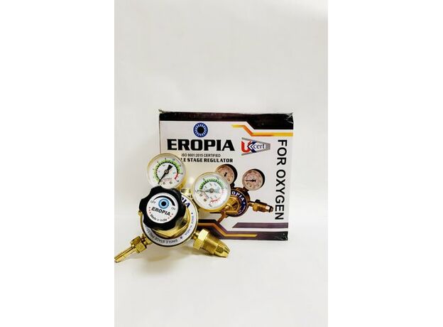 Eropia Single Stage Double Gauge Oxygen Regulator