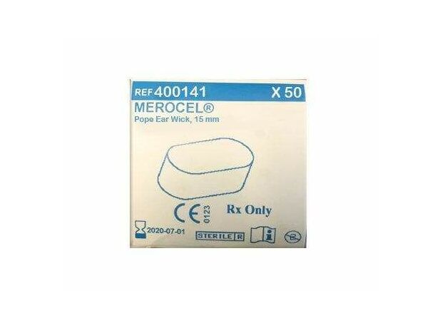 Medtronic Merocel Pope Ear Wick - 400141(15mm - Pack Of 50)