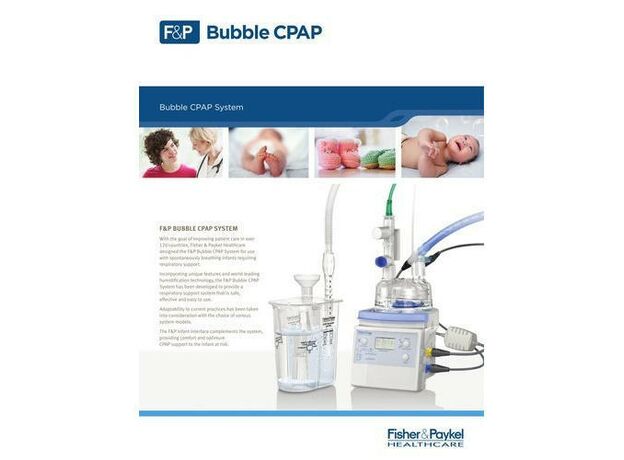 Fisher & Paykel Bubble CPAP System
