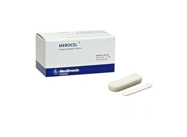 Medtronic Merocel Pope Epistaxis Nasal Packing - 400406(10 cm, Without Drawstring - Pack 0f 10)