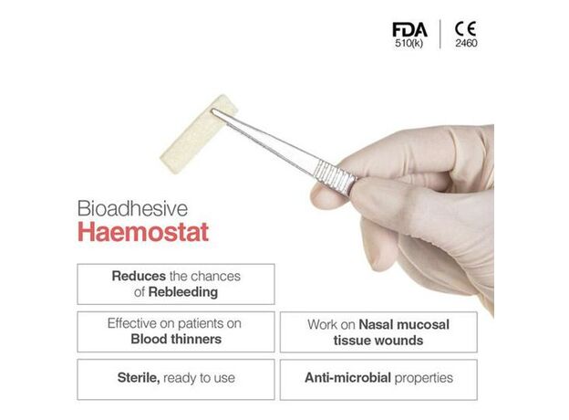 Axiostat N14 Nasal Dressing for Bleeding Control (Pack of 20)
