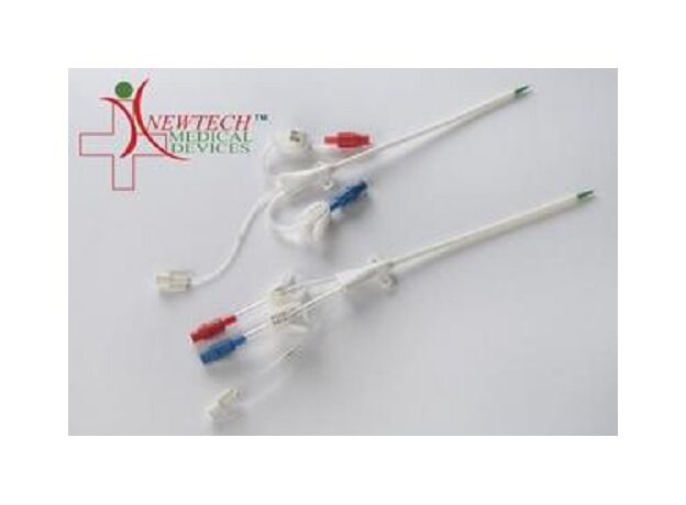 Newtech Medical UneCath Hemodialysis Catheter - Triple Lumen