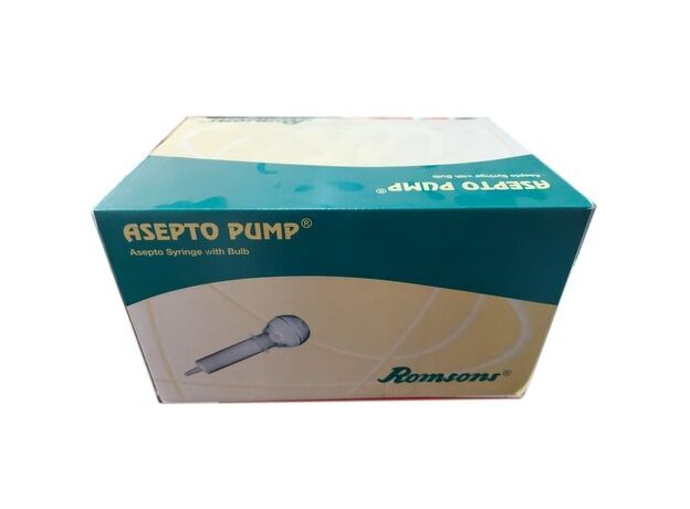 Romsons Asepto Syringe Pump,  60 ml, Box of 10