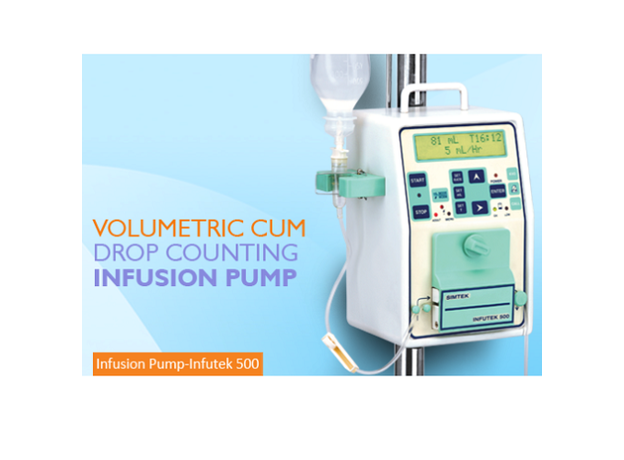 SIMTEK Volumetric Infusion Pump, Infutek 500
