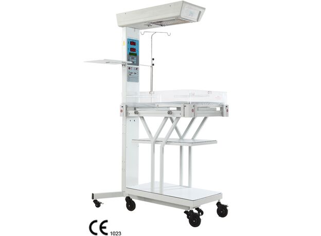 Zeal Medical RHW1104A Radiant Warmer, Stand + Trolley