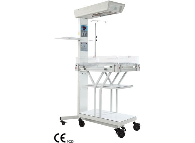Zeal Medical RHW1104B Radiant Warmer, Stand + Trolley