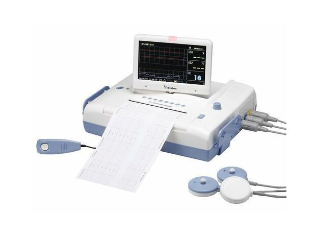 Bistos BT 350 CTG Machine, LCD Fetal Heart Rate Monitor